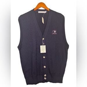 Nicklaus Vintage Classic Navy Men's Golf Vest